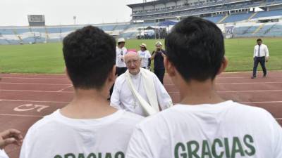 En el evento participaron el cardenal Óscar Andrés Rodríguez y el arzobispo José Vicente Nacher.
