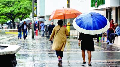 <b>Las precipitaciones serán con mayor intensidad en la noche y madrugada. Foto: Emilio Paz.</b>