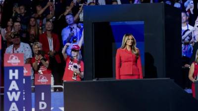 La exprimera dama de Estados Unidos, Melania Trump.