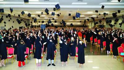 Graduaciones públicas de la UNAH-VS | Fotografía de archivo