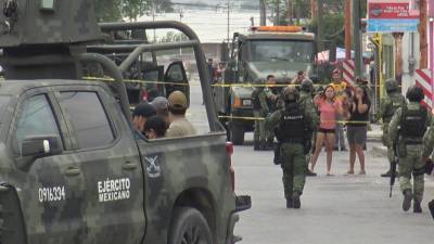 Vecinos de Nuevo Laredo se enfrentaron a elementos del Ejército tras una masacre.