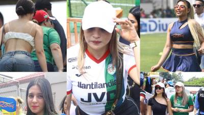 Ellas son las mujeres más hermosas del Marathón vs Olimpia, la Gran Final del Clausura 2024 de la Liga Nacional de Honduras.
