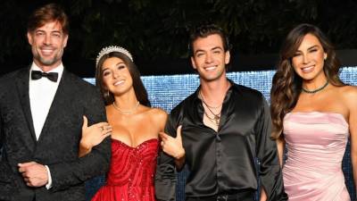 Los actores William Levy y Elizabeth Gutiérrez se han reencontrado este fin de semana por una buena razón: la celebración de los 16 años de su hija Kailey.