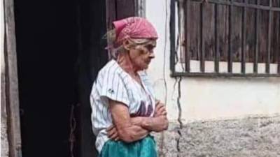 Fotografía en vida de doña Carmela Maldonado.