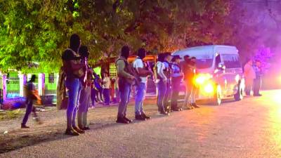 Las unidades de transporte de las cuatro empresas no prestaron servicio ayer.