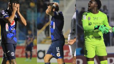 Las imágenes más curiosas que dejó el empate 1-1 entre Motagua y CAI por la ida de cuartos de final de la Copa Centroamericana 2023.