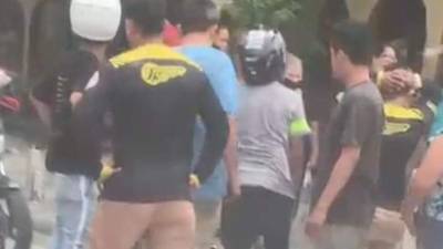 El asalto se produjo entre la 11 y 12 calle, 11 y 12 avenida de la Col. Modelo de San Pedro Sula.