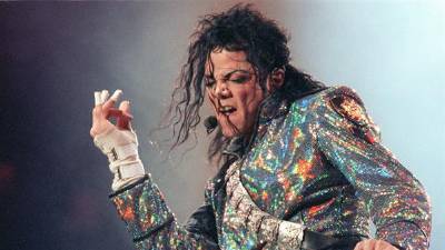 Imagen de 1992 del cantante estadounidense Michael Jackson.