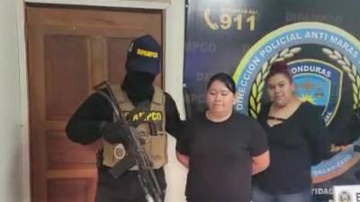 Agentes de la Dipampco ejecutaron la captura de ambas féminas.