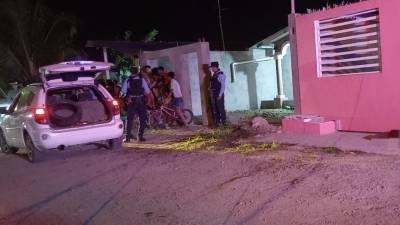 El violento suceso se registró este lunes en horas de la tarde en La Ceiba.