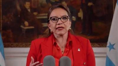 <b>Xiomara Castro, presidenta de Honduras. </b>