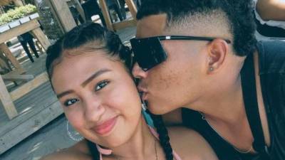 Fotos en vida de Alison Gabriela Mejía y y Jimmy Alexander Chavarría, la pareja asesinada en el parque de Lejamaní, Comayagua.