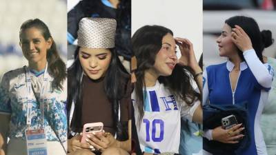 Ellas son el lado bonido del partido Honduras vs Jamaica en la Concacaf Nations League: las bellas chicas que adornan el estadio Nacional Chelato Uclés.