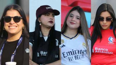 Las hermosas damas que enamoraron en la previa del clásico entre el Olimpia vs Real España en la jornada 10 del Clausura 2026.