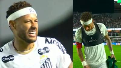 Neymar causó revuelo por sus declaraciones tras sufrir molestias nuevamente y señalar al culpable de lo sucedido.