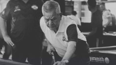 Foto reciente de Félix García, Chimbomba, quien falleció en Tegucigalpa este sábado 14 de febrero.