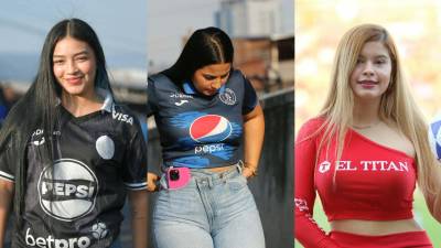 Se vivió un gran ambiente previo al Motagua vs Génesis en el Estadio Nacional Chelato Uclés, con una afición azul volcada por completo y también hermosas chicas que robaron miradas.