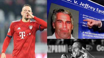 Escándalo. Franck Ribéry fue señalado por estar en los archivos de Jeffrey Epstein y el futbolista rompe el silencio para tomar una drástica decisión.