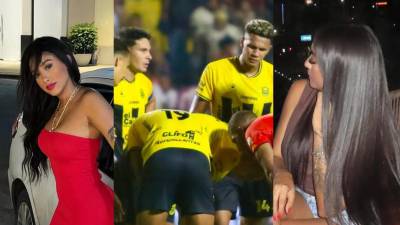La pareja sentimental de uno de los futbolistas del Real España reaccionó indignada tras lo ocurrido en la derrota de 3-2 de la máquina ante Olimpia.