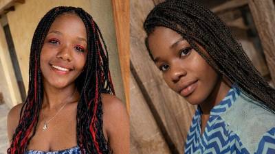 Fotos en vida de Sandy Jennifer Laing, la joven madre de 33 años que fue encontrada muerta en Tela.