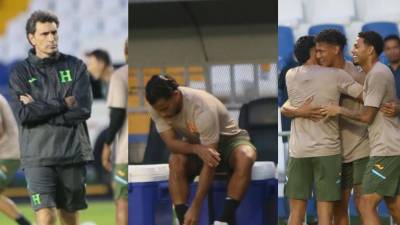 La Selección de Honduras realizó este jueves su cuarto y último entrenamiento de cara al duelo inicial ante Surinam en la Nations League de Concacaf.