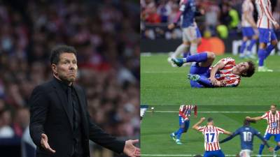 Un futbolista del Atlético de Madrid no volvería a jugar en el Metropolitano, mientras Diego Simeone afronta un duro golpe tras sufrir dos bajas por lesión, en una noche en la que el VAR también acaparó protagonismo al señalar tres penales en las semifinales de la Champions League.