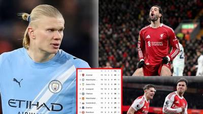 Así marcha la tabla de posiciones de la Premier League tras cerrarse la primera vuelta de la temporada 2025-26.