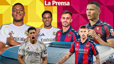 Real Madrid y Levante se enfrentan por la jornada 20 de la Liga Española.