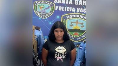 Alias China tiene 31 años de edad y es señalada de integrar la banda criminal Los Sorto.