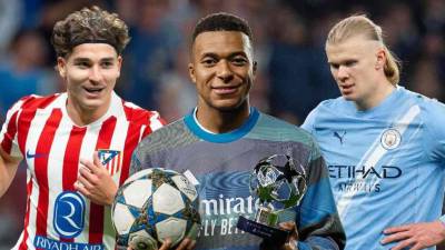 Mbappé no jugará en la ida de octavos y hay movimientos en la cima de la tabla de goleadores de la Champions League 2025-2026.