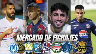 La última hora del mercado de fichajes del fútbol de Honduras con traspasos, renovaciones, salidas y rumores. ¡Dos nuevas bajas en el Olimpia!