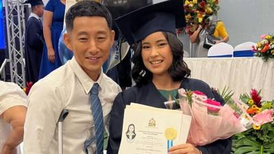 La hondureña Yeimi Licona es la prometida del filántropo y creador de contenido Shin Fujiyama. Hoy, la joven ha celebrado un importante logro en su vida: su graduación.