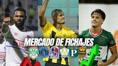 Estos son los últimos movimientos del mercado de fichajes de la Liga Nacional de Honduras.