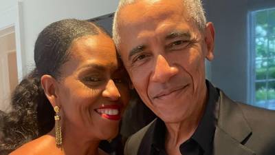 La ex primera dama estadounidense Michelle Obama y el exmandatario demócrata Barack Obama.