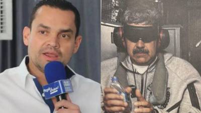 Tomás Zambrano y Nicolás Maduro en el collage.