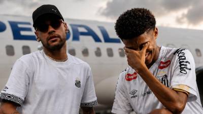 Neymar rompió el silencio y finalmente se pronunció tras la pelea que protagonizó con el hijo de Robinho, chico que forma parte del Santos de Brasil.