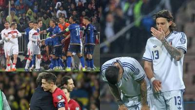 Se sumaron cinco selecciones más y ya son 15 las eliminadas de los repechajes para el Mundial 2026, con un doble golpe a la Concacaf.