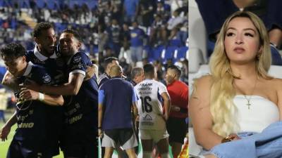 Las imágenes de la goleada que le recetó Motagua (3-0) al Alianza de El Salvador en la ida de cuartos de final de la Copa Centroamericana 2026 de la Concacaf.