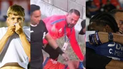 Estas fueron algunas de las mejores imágenes de los duelos entre UPNFM vs Olimpia y el Motagua vs Victoria.