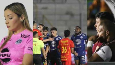 Te mostramos las mejores imágenes de lo que se vivió en el clásico entre Motagua vs Real España en el Nacional. Los Aurinegros golearon 0-3 a los Azules en la segunda fecha de las triangulares.