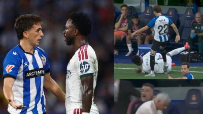 El Real Madrid logró este sábado un agónico triunfo en su primer partido ante Espanyol en la Liga Española. Te compartimos las mejores imágenes del partido.