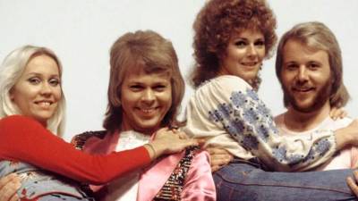 Grupo ABBA en su era de más éxito.