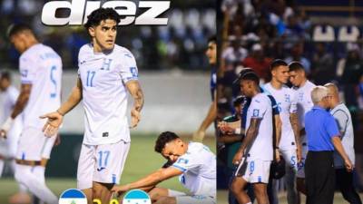 La Selección de Honduras cayó 2-0 ante Nicaragua y se complica su pase al Mundial 2026. Esto dicen en redes los periodistas y medios.