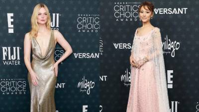 Las celebraciones no terminan después de Nochevieja: Las estrellas de Hollywood apenas comienzan a lucir sus mejores galas para celebrar lo mejor del año en televisión y cine. La 31.ª edición anual de los Premios Critics Choice dio inicio a la temporada de premios en Santa Mónica, California, este domingo con una alfombra roja repleta de estrellas antes del evento principal, presentado por Chelsea Handler. Aquí te dejamos una lista con las actrices que derrocharon belleza y elegancia durante su paso por la red carpet.