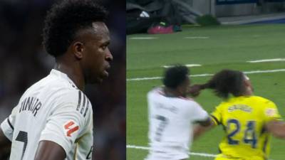 El juego entre el Real Madrid y Villarreal dejó una insólita escena. Vinicius, con pocos minutos en cancha, marcó y posteriormente terminó expulsado.