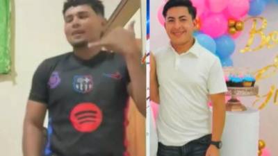 Fotografía en vida de las dos víctimas.