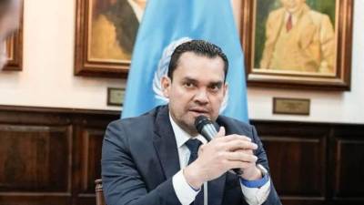 El presidente del Legislativo, Tomás Zambrano.