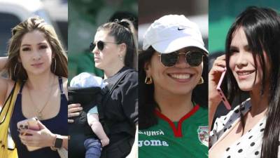 Estas son las mejores imágenes del ambientazo y bellas chicas capturadas en la previa del derbi entre Marathón y Real España.