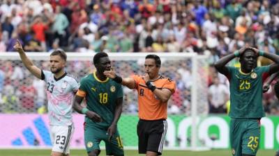 Said Martínez estuvo involucrado en el Bélgica vs Senegal donde los belgas remontaron y ganaron con polémico penal al minuto 119.