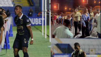 El Motagua vino de atrás y firmó una remontada ante el Olancho FC (2-1) en el marco de su aniversario. Te compartimos algunas de las imágenes del encuentro.